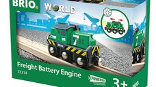 BRIO2148 - Locomotiva marfar cu baterii
