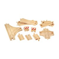 BRIO3077 - Set de sine si macazuri din lemn, extensie avansat - 2