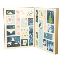 Calendar Advent Harry Potter Stationery 24 Day Hogwarts - 2