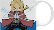 Cana ceramica Fullmetal Alchemist - 320 ml - Fratii Elric Chibi