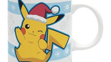 Cana Pokemon - 320 ml - Pikachu Santa Christmas