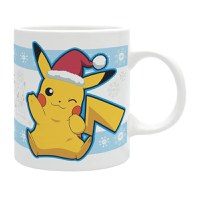 Cana Pokemon - 320 ml - Pikachu Santa Christmas - 1