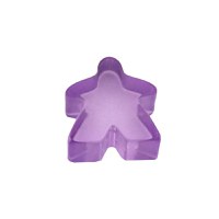 Carcassonne Transparent Meeples Thin - Mov - 1