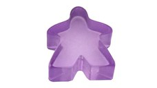 Carcassonne Transparent Meeples Thin - Mov