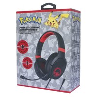 Casti Gaming OTL - Pro G1 Pokemon Poke Ball, black and red - 3
