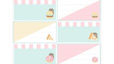 Etichete Pusheen Foodie Collection