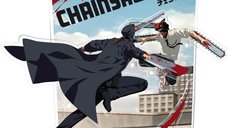 Figurina Acrilica Chainsaw Man - Denji vs Demonii - Diorama Oficial
