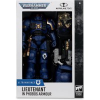 Figurina Articulata Warhammer 40.000 - Lieutenant in Phobos Armor (Ultramarines) 18 cm - 5