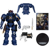 Figurina Articulata Warhammer 40.000 - Lieutenant in Phobos Armor (Ultramarines) 18 cm - 2