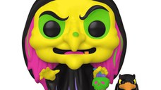 Figurina Funko POP & Buddy! Snow White Animation - Disguised Evil Queen with Raven (Black Light) Exclusive