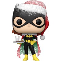 Figurina Funko POP! Heroes Holiday '24 - Batgirl with Cookies & Milk - 1