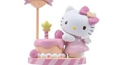 Figurina Hello Kitty si Prietenii - Colectia Memo Stand Party Time, 5 cm