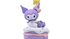 Figurina Sanrio Memo Stand Party Time Series - Hello Kitty and Friends 5 cm - Kuromi
