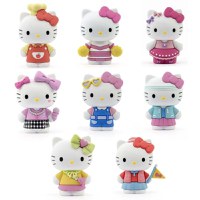 Figurina Yume Hello Kitty 5 cm Mini-Doll Cute Outfits Series - 2