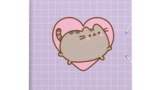 Folder Elastic Pusheen Moments pentru Organizare Eficienta