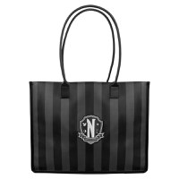 Geanta Cumparaturi Wednesday - Nevermore Academy, Black - 2