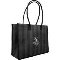 Geanta Cumparaturi Wednesday - Nevermore Academy, Black - 1