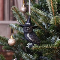 Glob de Pom Owlocen Black Witch Owl - 4