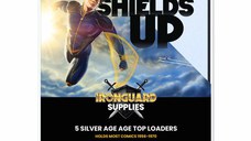 Ironguard Top Loader Silver Comic Black 5-Pack