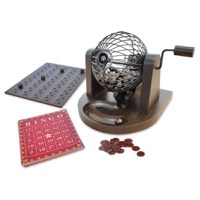 Joc Bingo Deluxe din lemn - 90 bile - 3