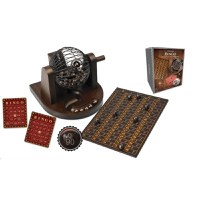 Joc Bingo Deluxe din lemn - 90 bile - 2