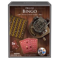Joc Bingo Deluxe din lemn - 90 bile - 1