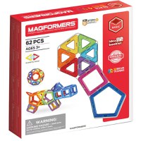 Joc de Constructie Magnetic Magformers - 62 piese - 1