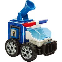 Joc de Constructie Magnetic Magformers Amazing Police Set - Sectia de Politie, 50 piese - 3
