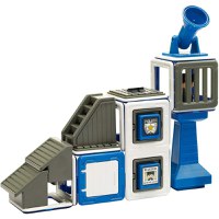 Joc de Constructie Magnetic Magformers Amazing Police Set - Sectia de Politie, 50 piese - 2