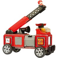 Joc de Constructie Magnetic Magformers Amazing Rescue Set - Statia de Pompieri, 50 piese - 5