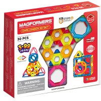 Joc de Constructie Magnetic Magformers - Challenger Set - Extra Provocari, 30 piese - 1