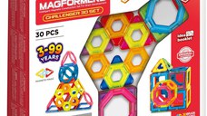 Joc de Constructie Magnetic Magformers - Challenger Set - Extra Provocari, 30 piese