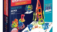 Joc de Constructie Magnetic Magformers - Creator Set - Creatorul, 60 piese