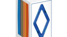 Joc de Constructie Magnetic Magformers Diamond Set - 12 piese in forma de romb
