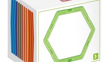Joc de Constructie Magnetic Magformers Hexagonal Set - 12 piese in forma de hexagon