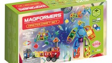 Joc de Constructie Magnetic Magformers - Master Craft Set - Gigantic, 162 piese