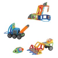 Joc de Constructie Magnetic Magformers - Master Craft Set - Gigantic, 162 piese - 3