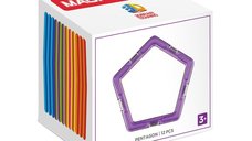 Joc de Constructie Magnetic Magformers Pentagon Set - 12 piese in forma de pentagon