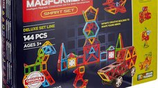 Joc de Constructie Magnetic Magformers - Smart Set - Creaturi Inteligente, 144 piese