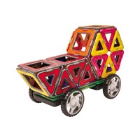 Joc de Constructie Magnetic Magformers - Smart Set - Creaturi Inteligente, 144 piese - 5
