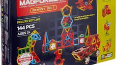 Joc de Constructie Magnetic Magformers - Smart Set - Creaturi Inteligente, 144 piese
