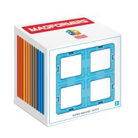 Joc de Constructie Magnetic Magformers Super Square - 12 piese in forma de patrat - 1