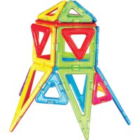 Joc de Constructie Magnetic Magformers - Wonder Creator Set - Dinozauri si Creaturi Minunate, 121 piese - 5