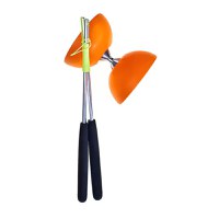 Joc de indemanare Diabolo Professional Set - Portocaliu - 1