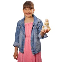 Jucarie de plus de tinut in palma Aurora Palm Pals - Iepuras, 13 cm - 3