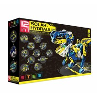 Kit Robotica de Constructie Roboti Solari si Hidraulici 12 in 1 - 1