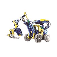 Kit Robotica de Constructie Roboti Solari si Hidraulici 12 in 1 - 5