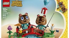 LEGO Animal Crossing - Setul de Constructie Ziua Distractiva a Lui Timmy si Tommy (77059)