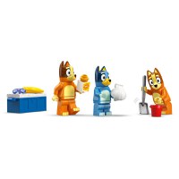 Lego Bluey - Calatoria familiei lui Blue cu masina la plaja (11202) - 3