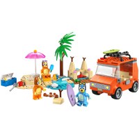Lego Bluey - Calatoria familiei lui Blue cu masina la plaja (11202) - 2